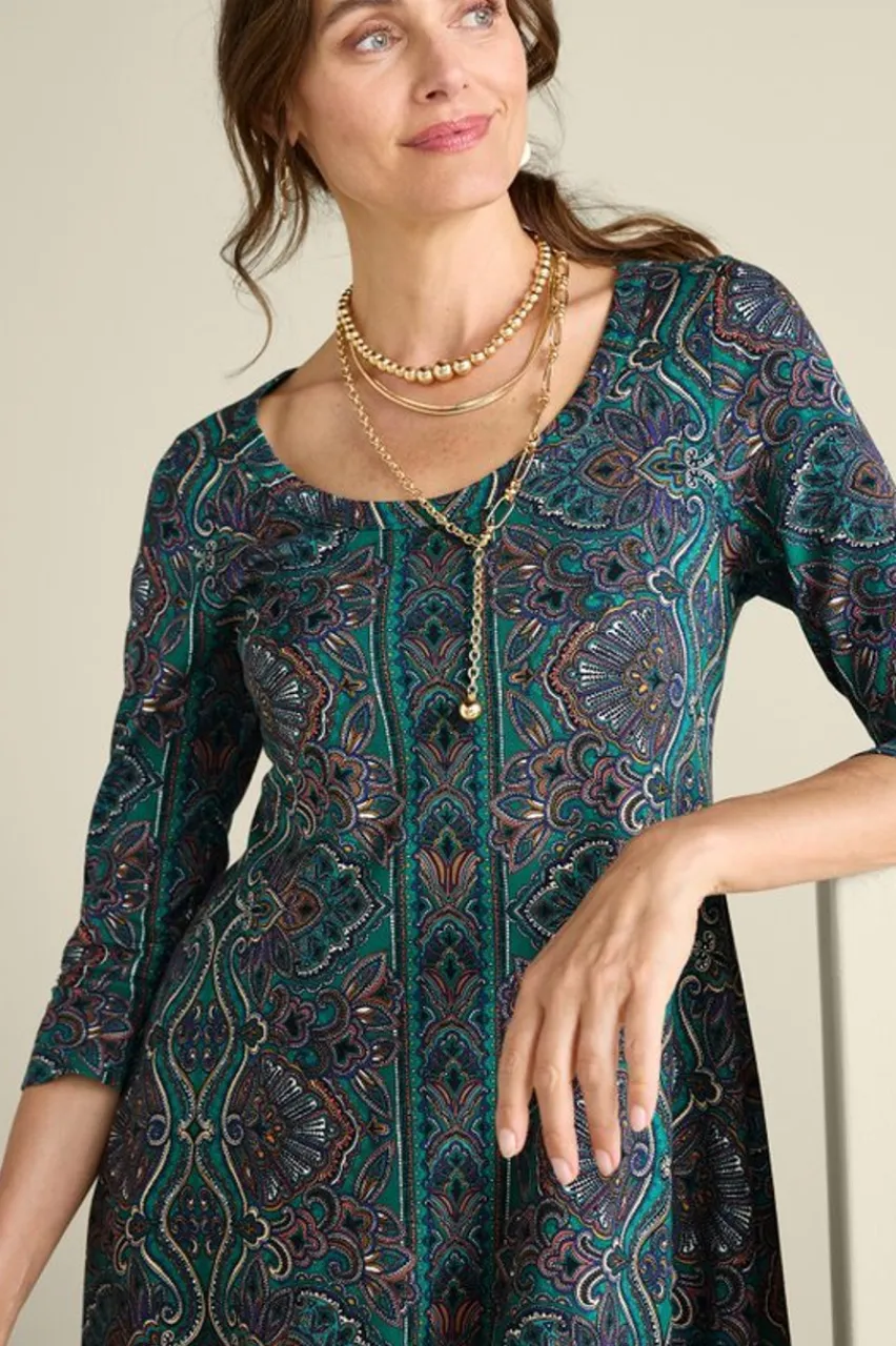 Hot Santiago 3/4 Sleeve Dress Dresses