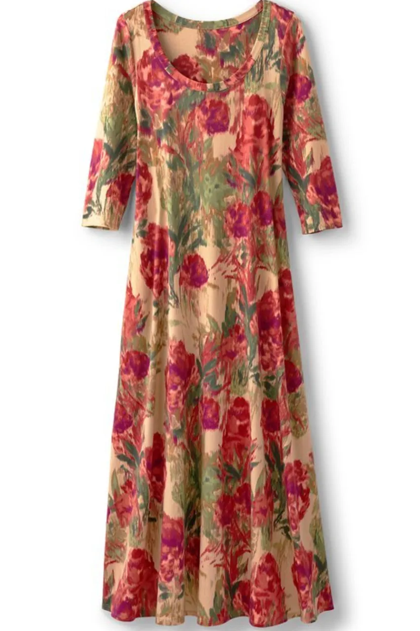 Hot Santiago 3/4 Sleeve Dress Dresses