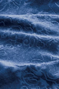 Outlet Santiago Embossed Velvet Dress Dresses