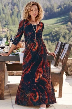 Best Santiago Stretch Velvet Dress Dresses