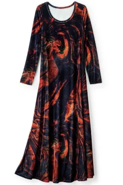 Best Santiago Stretch Velvet Dress Dresses