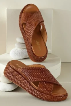 Clearance Seychelles Key West Platform Slide Shoes