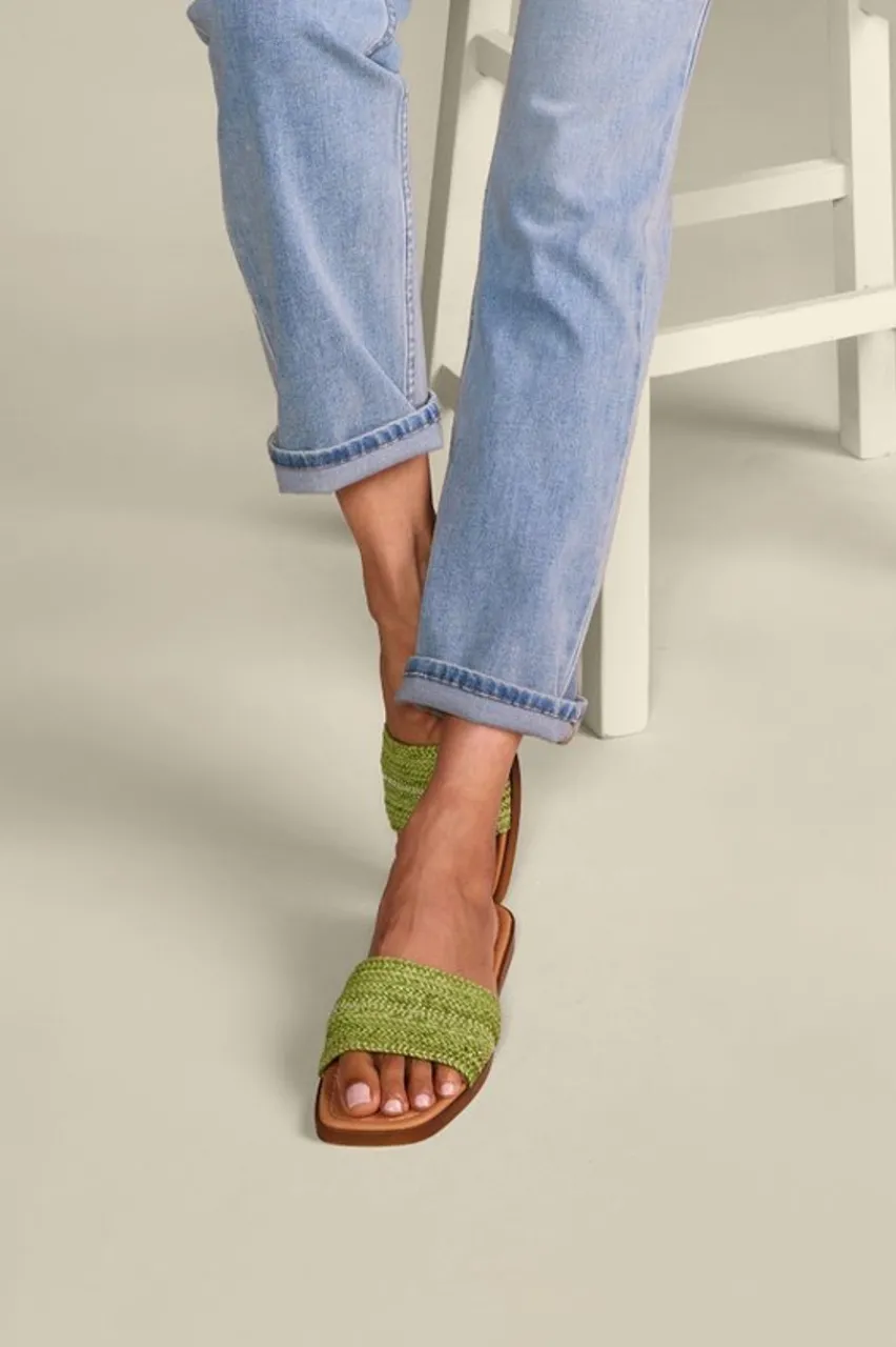 Online Seychelles Palms Perfection Woven Slide Shoes