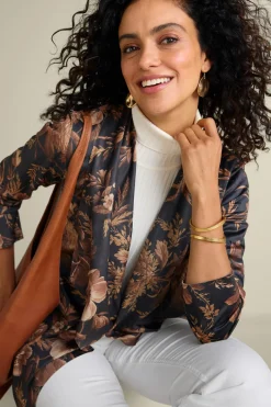 Hot Shape Drape Faux Suede Jacket Toppers|Jackets & Coats