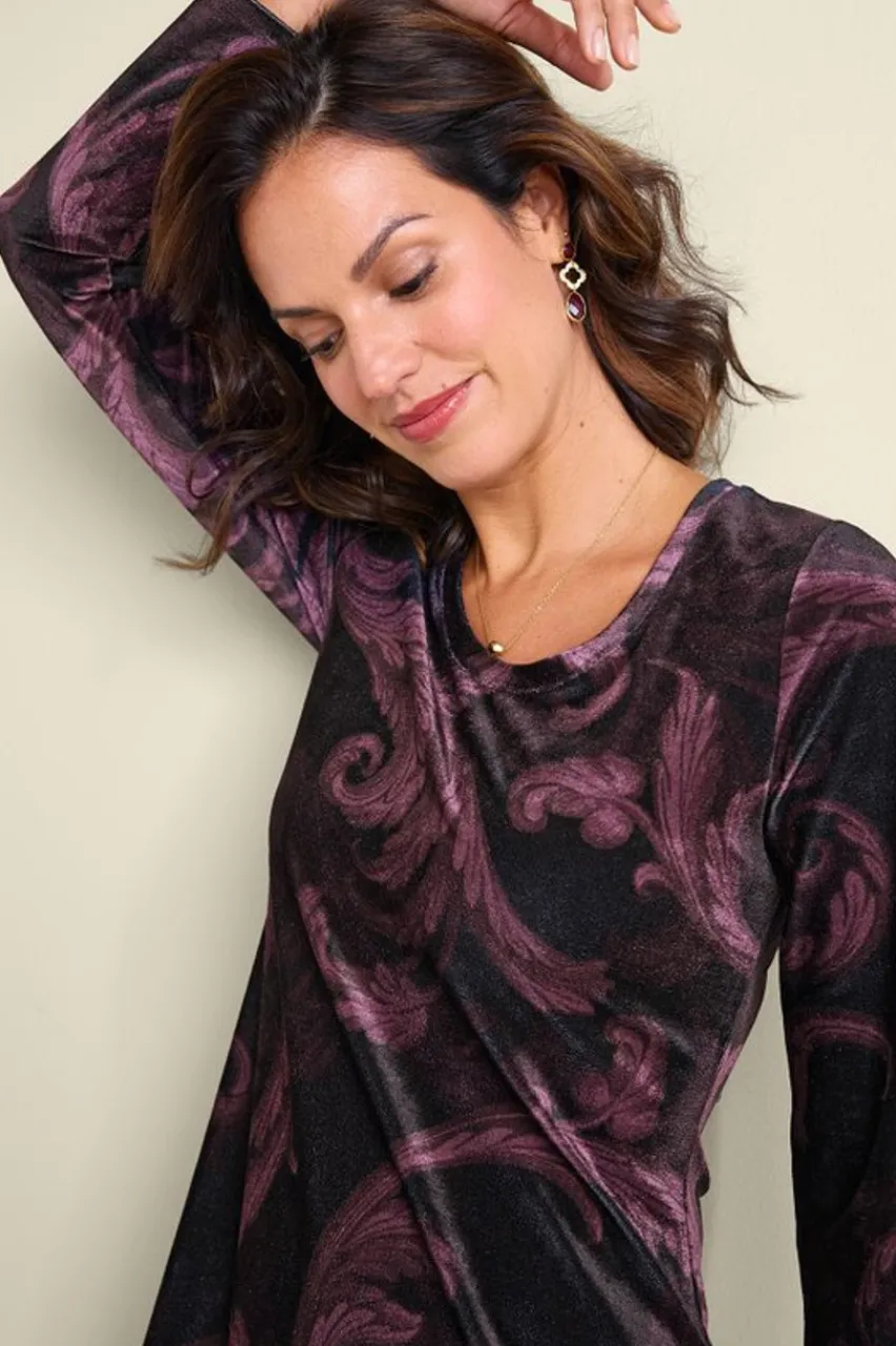 Hot Short Santiago Velvet Dress Dresses