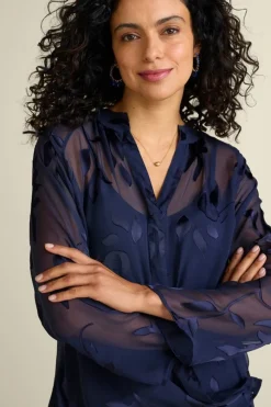 Sale Silk Convertible Shirt & Cami Tops