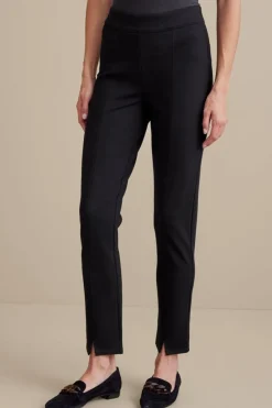 Hot Soft Essential Ponte Slim Ankle Pants Pants