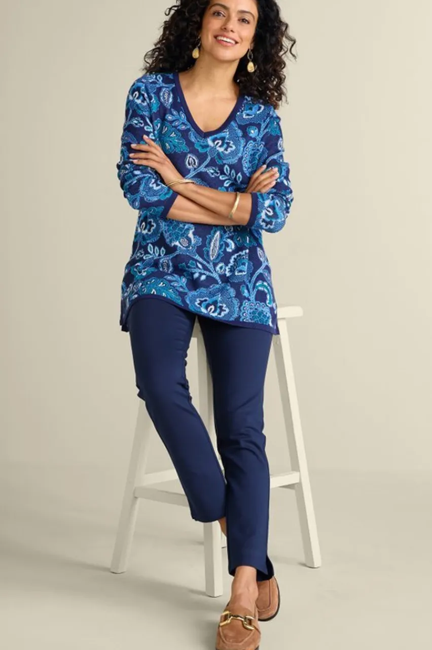 Soft Essential Ponte Slim Leg Pants Pants