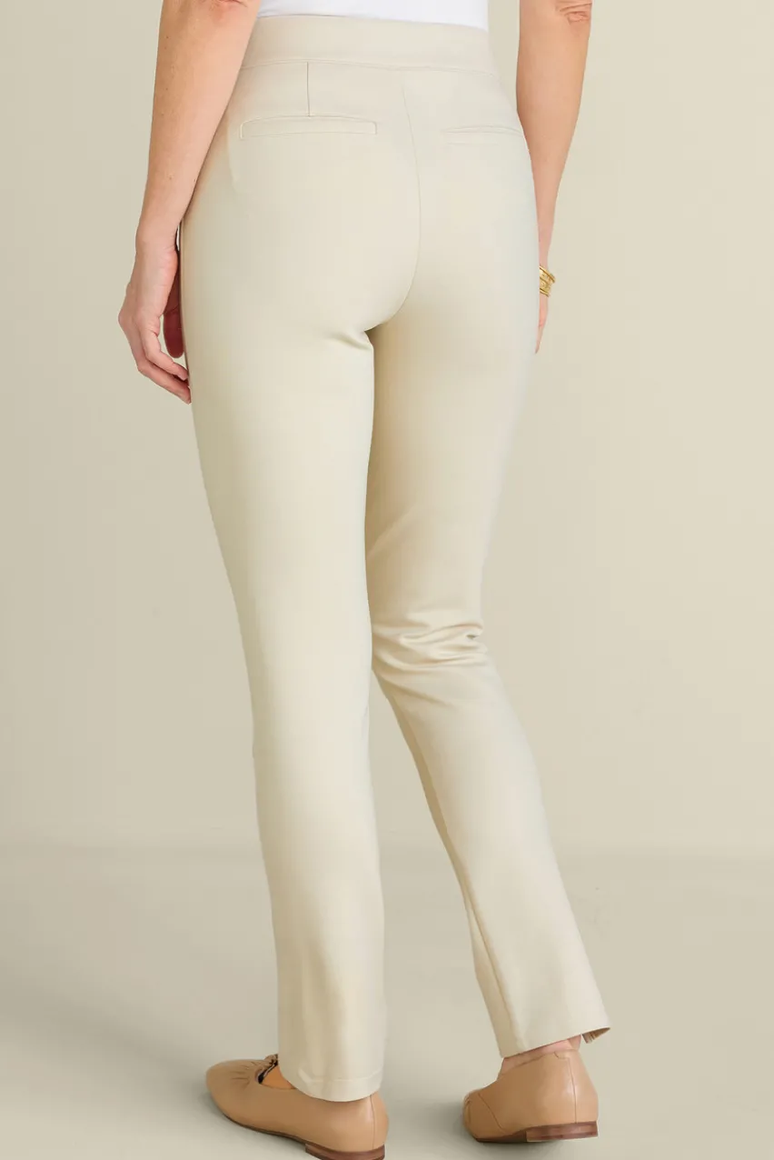 Soft Essential Ponte Slim Leg Pants Pants