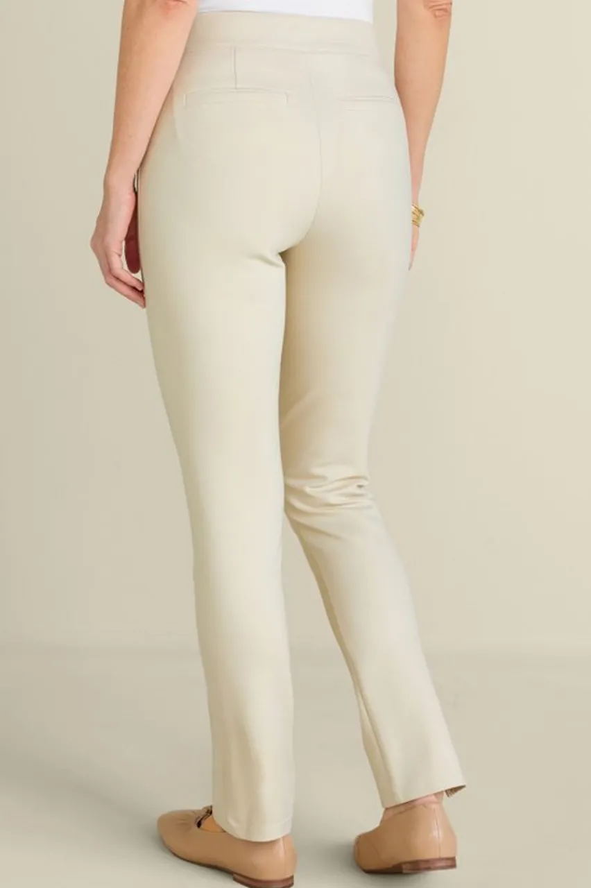 Soft Essential Ponte Slim Leg Pants Pants
