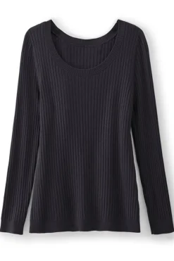 New Soft Essential Ribbed Pullover Sweater Tops|Sweaters & Cardigans