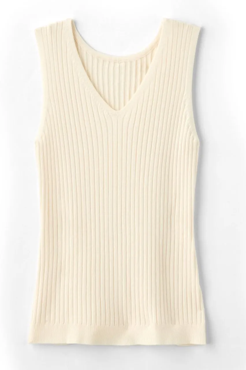 Discount Soft Essential Ribbed Sweater Tank Tops|Sweaters & Cardigans