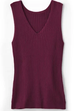 Discount Soft Essential Ribbed Sweater Tank Tops|Sweaters & Cardigans