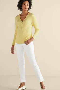 Sale Soft Essential Ribbed Valentina Sweater Tops|Sweaters & Cardigans