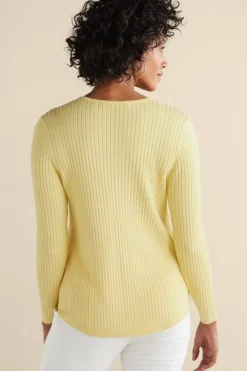 Sale Soft Essential Ribbed Valentina Sweater Tops|Sweaters & Cardigans