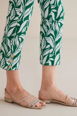 New Soft Essential Superla Slim Leg Crop Pants Pants