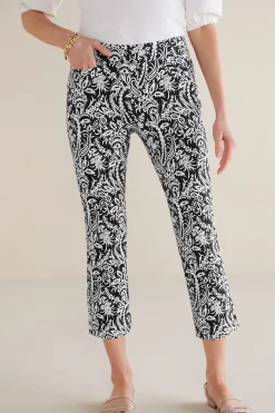 New Soft Essential Superla Slim Leg Crop Pants Pants