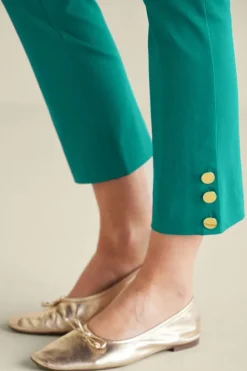 New Soft Essential Superla Slim Leg Crop Pants Pants