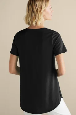 Discount Soft Essential Supima Isabel Short Sleeve Tunic Tops|Tunics & Leggings