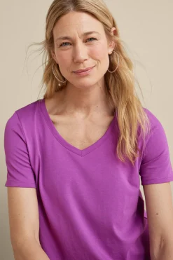 Discount Soft Essential Supima Isabel Short Sleeve Tunic Tops|Tunics & Leggings