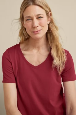 Discount Soft Essential Supima Isabel Short Sleeve Tunic Tops|Tunics & Leggings