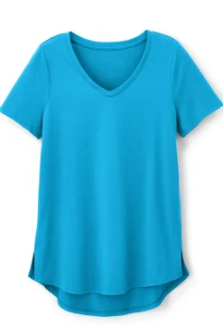 Discount Soft Essential Supima Isabel Short Sleeve Tunic Tops|Tunics & Leggings