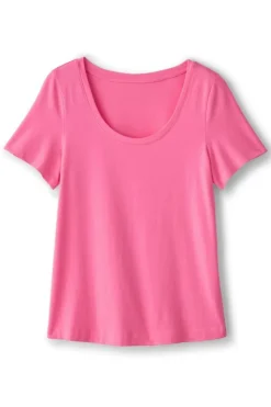 Discount Soft Essential Supima Short Sleeve Tee Tops