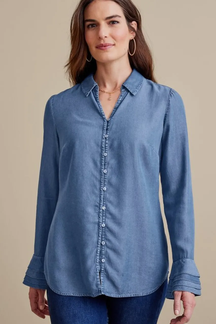 Discount Sonnet Tencel™ Shirt Tops