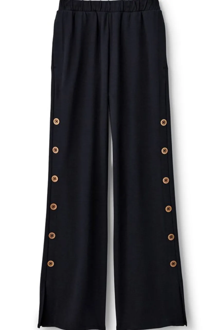 Clearance Sorrento French Terry Wide Leg Pants Pants