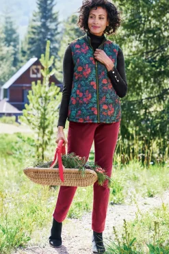 Best Sutton Velveteen Pull-On Slim Leg Pants Pants