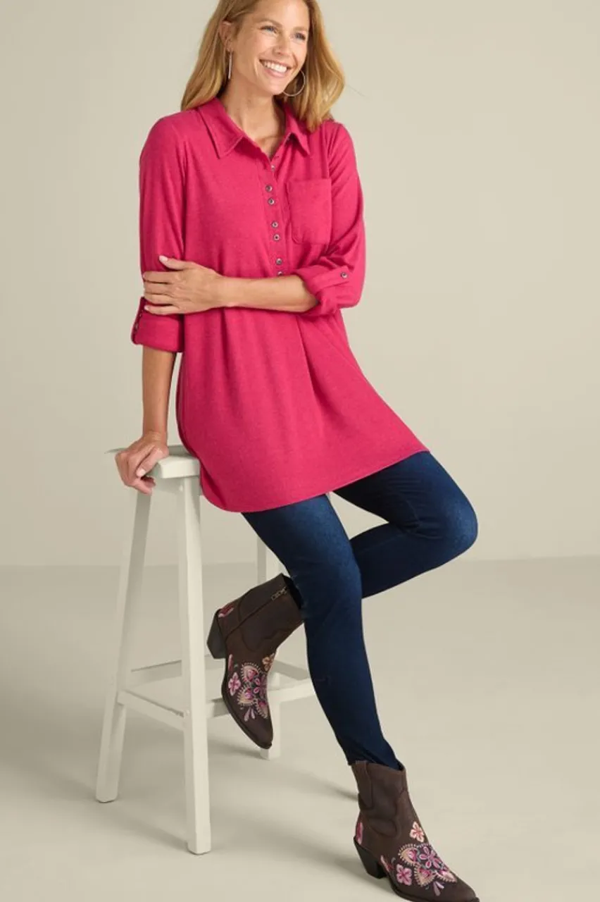 Discount Take It Easy Tunic Tops
