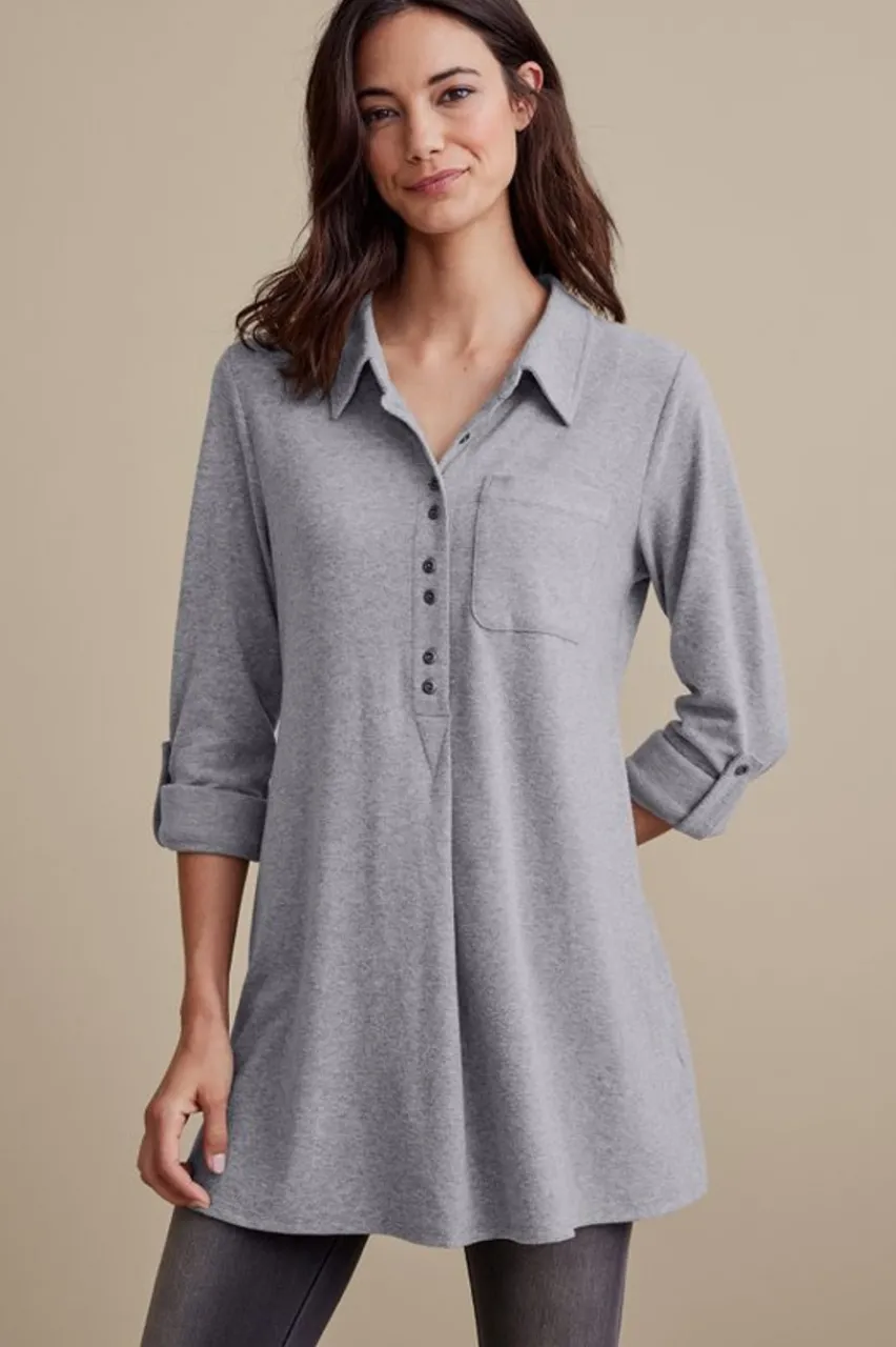 Discount Take It Easy Tunic Tops
