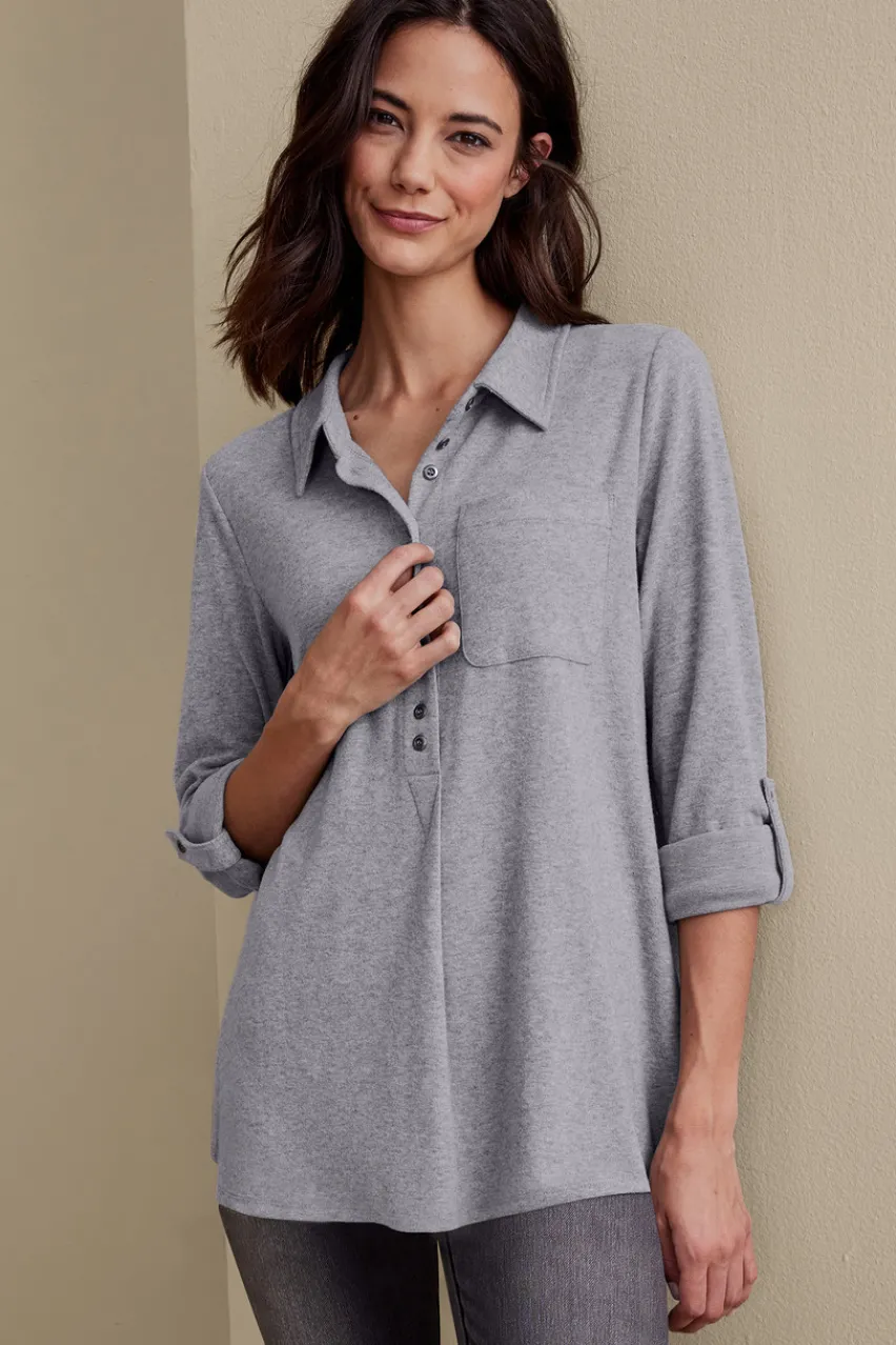 Discount Take It Easy Tunic Tops