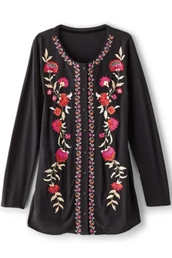 Clearance Talulla Embroidered Tunic Tops