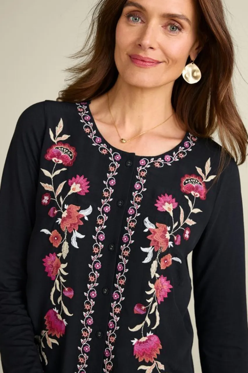 Clearance Talulla Embroidered Tunic Tops
