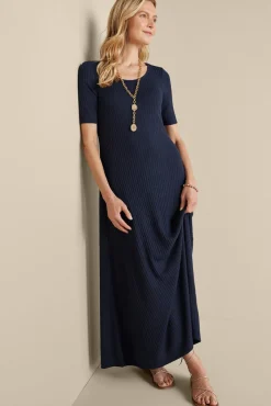 Online Textured Short Sleeve Santiago Dress Dresses