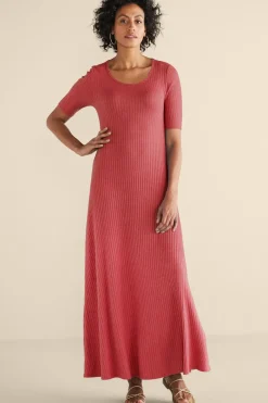 Online Textured Short Sleeve Santiago Dress Dresses