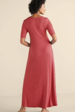 Online Textured Short Sleeve Santiago Dress Dresses