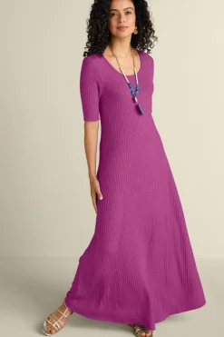 Online Textured Short Sleeve Santiago Dress Dresses