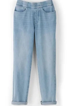 New The Ultimate Denim Pull-On Crop Jeans