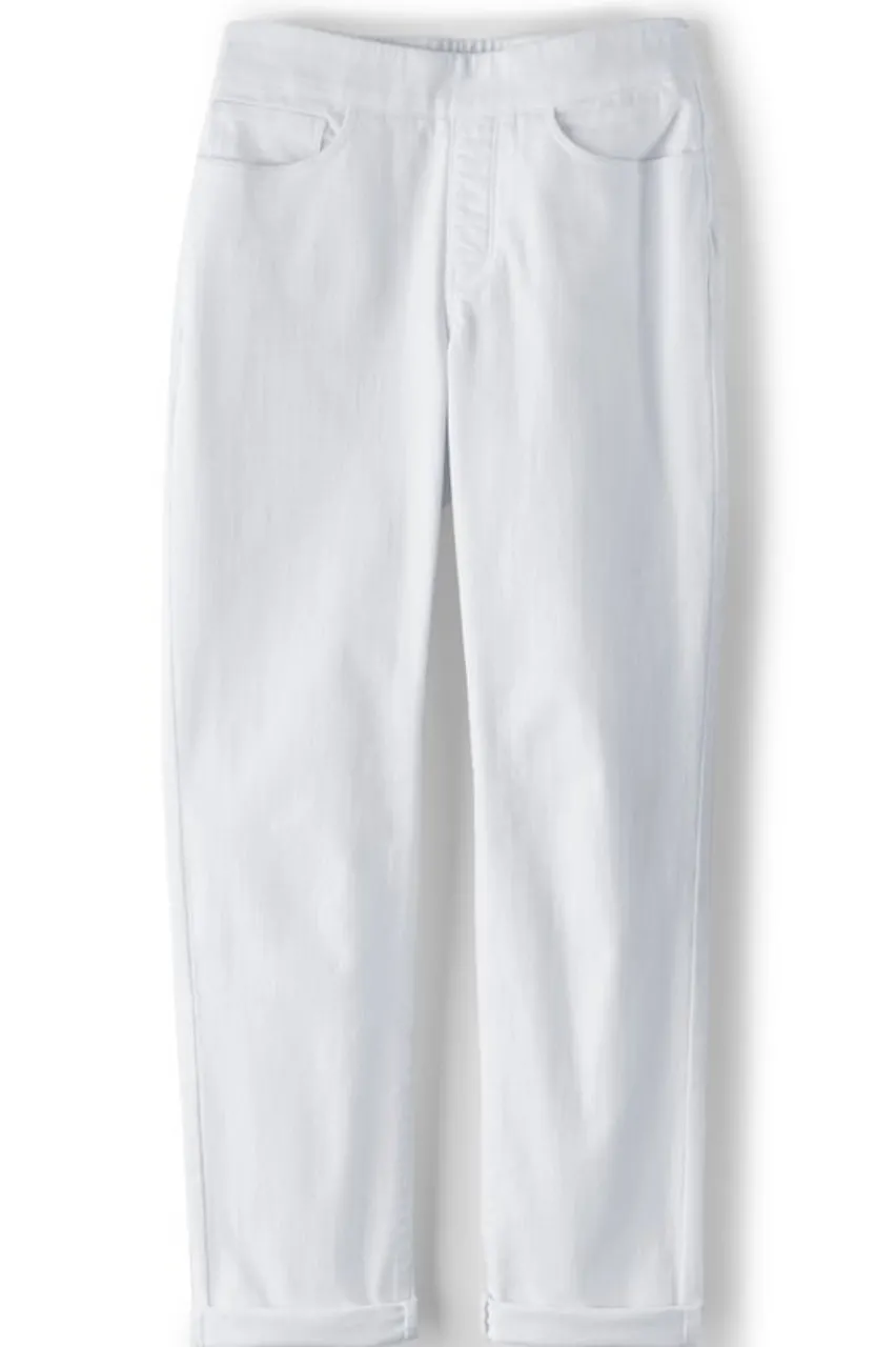 New The Ultimate Denim Pull-On Crop Jeans