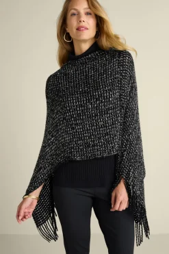 New Touch Of Sparkle Poncho Toppers|Jackets & Coats