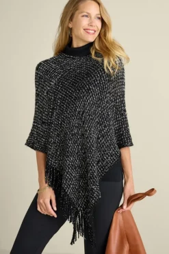 New Touch Of Sparkle Poncho Toppers|Jackets & Coats