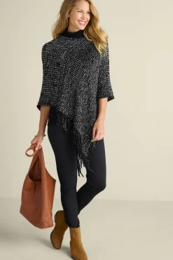 New Touch Of Sparkle Poncho Toppers|Jackets & Coats