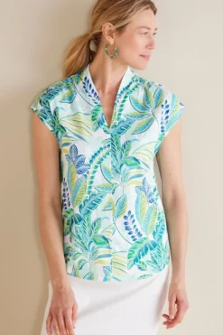 Best Twilight Luau Printed Tunic Tops