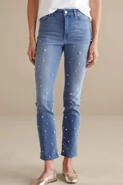 Outlet Ultimate Denim Pearl Straight Leg Jeans Jeans