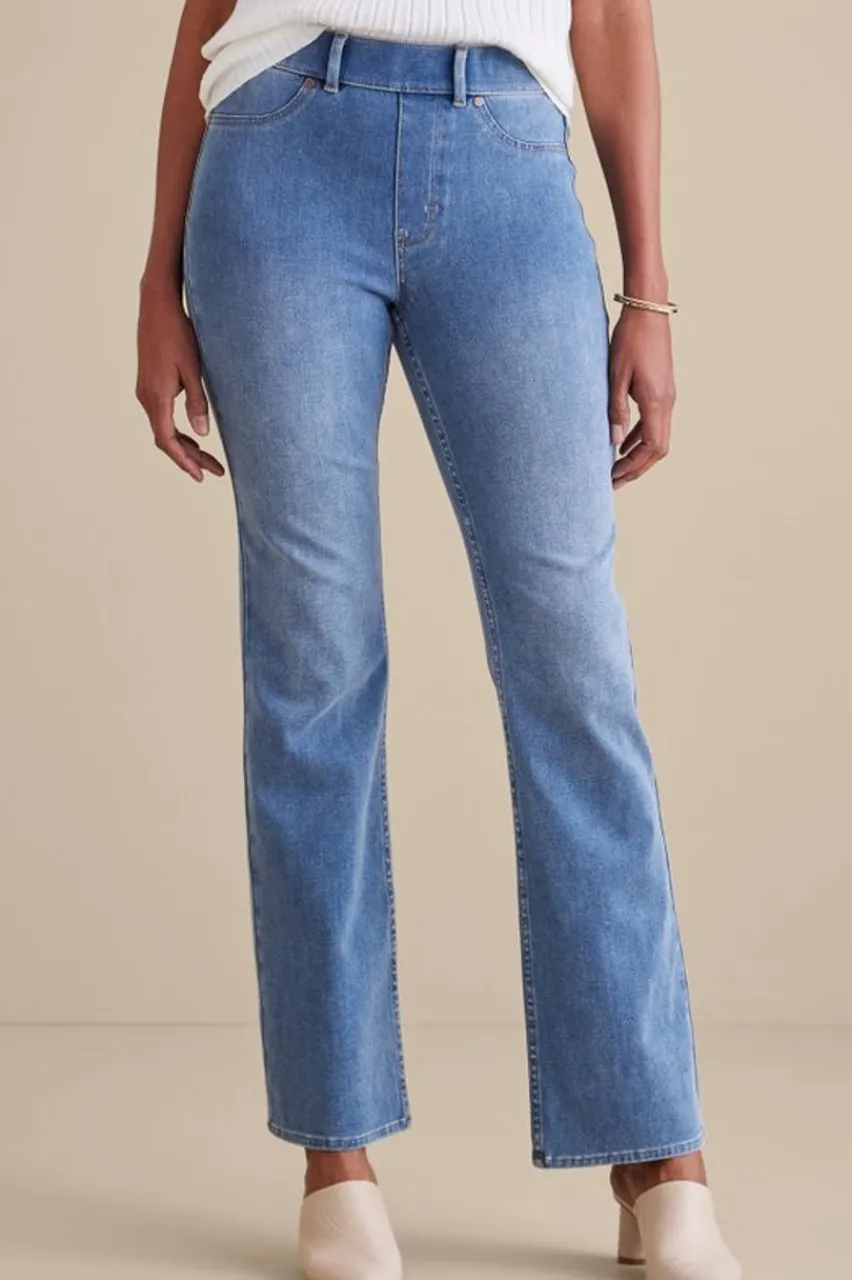 New Ultimate Denim Pull-On Bootcut Jeans Jeans