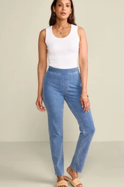 Hot Ultimate Denim Pull-On Slim Leg Jeans Jeans