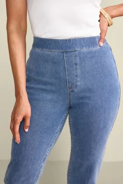 Hot Ultimate Denim Pull-On Slim Leg Jeans Jeans