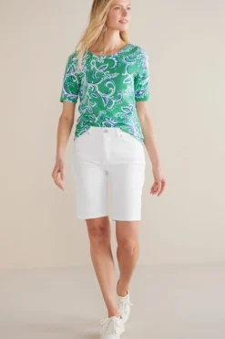 Discount Ultimate Denim Slim Leg Shorts Jeans|Pants